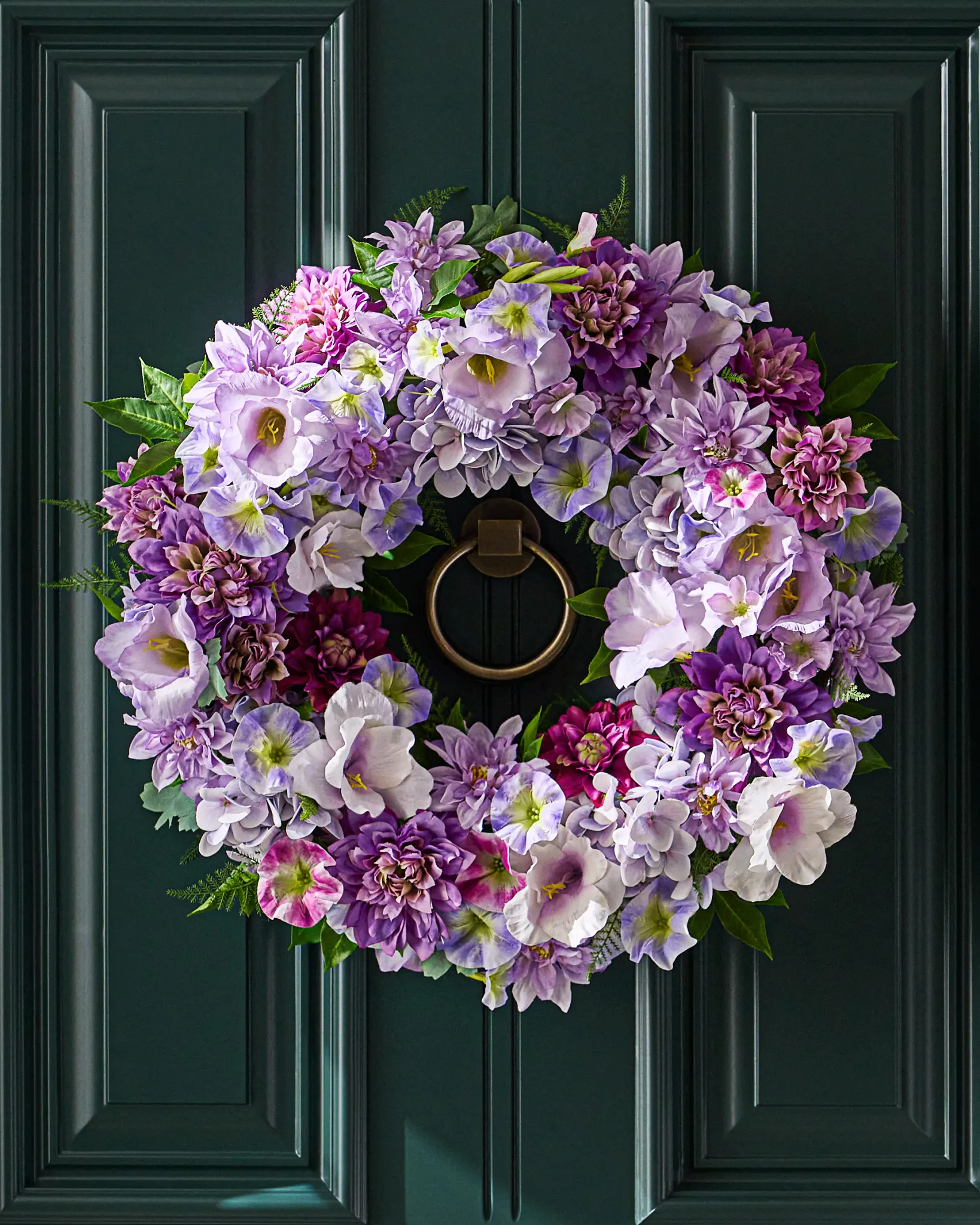 Ghirlanda in Fiore Viola