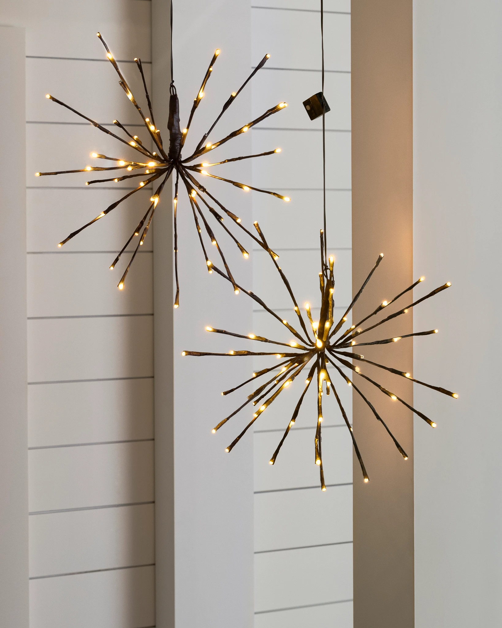 Luci a Forma di Stelle Marroni per Esterno